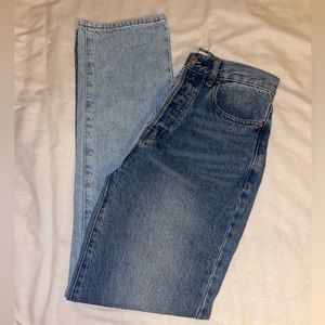 Two-Toned High Waisted Dad Jeans from PacSun, 24